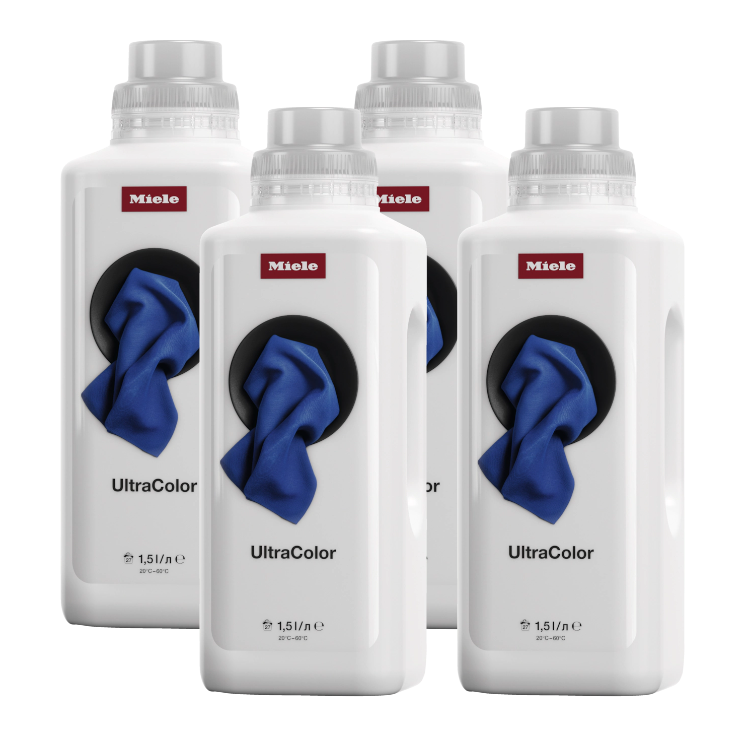 Набор для стирки цветного белья UltraColor Aqua WA UC 1501 L 1,5лх4 шт. Miele купить в Липецке | Всегда в наличии! | Артикул 12647690 | Официальный сайт