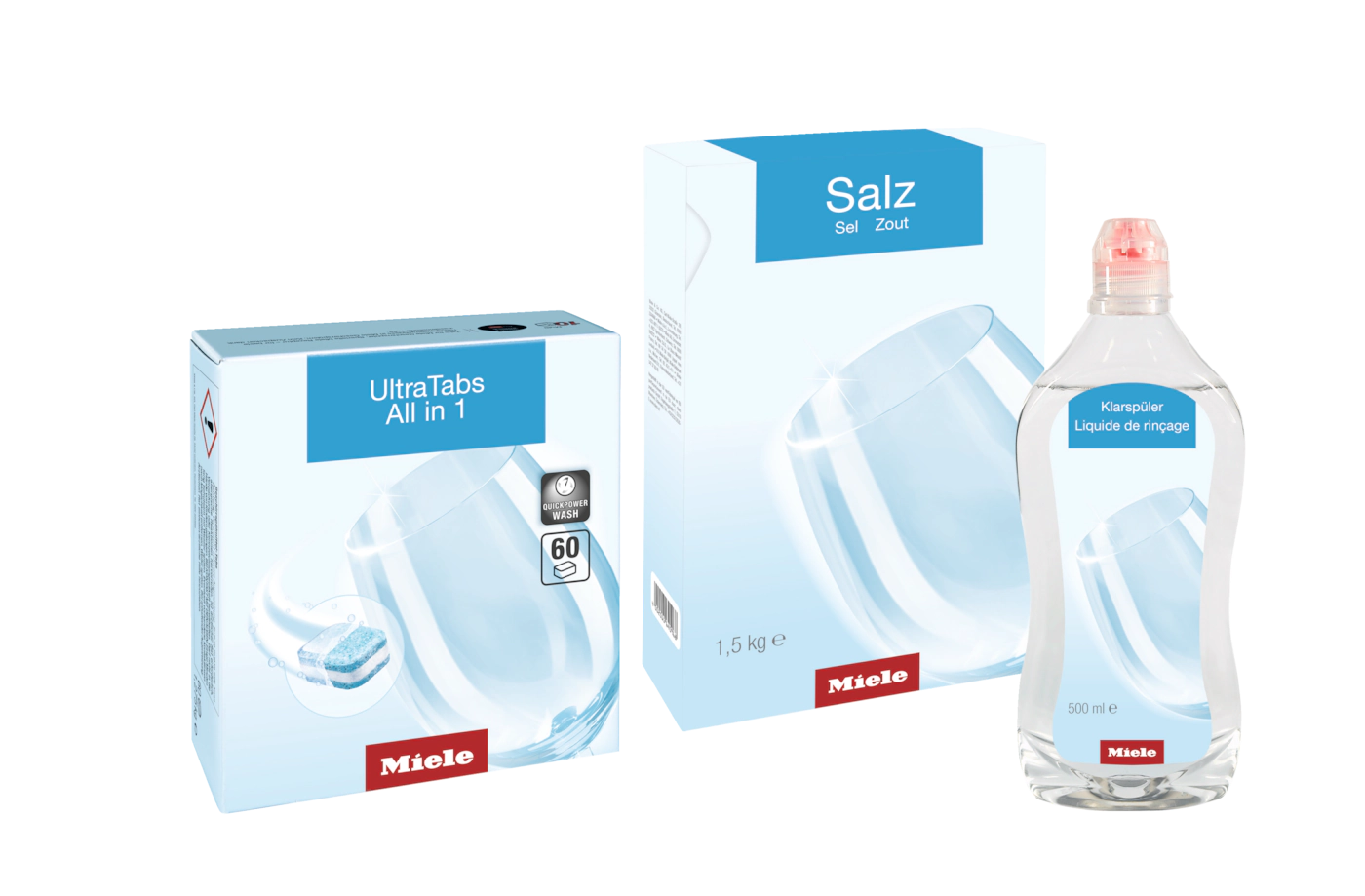 Стартовый набор для посудомоечных машин All in One Set Miele купить в Липецке | Всегда в наличии! | Артикул 11530080 | Официальный сайт