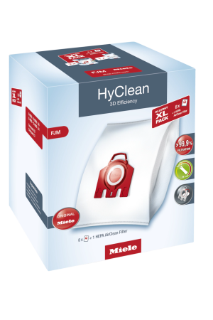 Комплект мешков пылесборников Allergy XL Pack 2 HyClean FJM + фильтр HA 50 Miele купить в Липецке | Всегда в наличии! | Артикул 10632910 | Официальный сайт