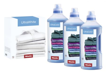 Набор моющих средств для стиральных машин 3хUltraColor + 1хUltraWhite Miele купить в Липецке | Всегда в наличии! | Артикул 11347740 | Официальный сайт
