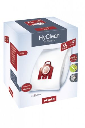 Комплект мешков пылесборников XL FJM HyClean 3D Miele купить в Липецке | Всегда в наличии! | Артикул 10455090 | Официальный сайт