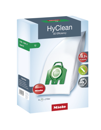 Мешки-пылесборники TYP U HyClean 3D Miele купить в Липецке | Всегда в наличии! | Артикул 10123250 | Официальный сайт